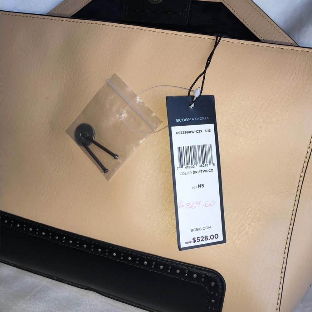 BCBG Authentic leather bag. Brand new with tags. - Picture 7 of 10